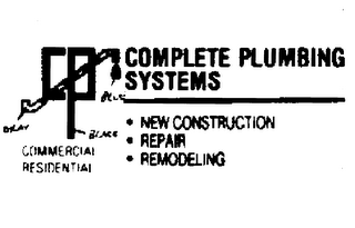 CP COMPLETE PLUMBING SYSTEMS logo