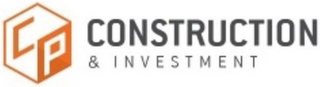 CP CONSTRUCTION & INVESTMENT logo