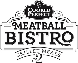 CP COOKED PERFECT MEATBALL BISTRO SKILLET MEALS FOR 2 logo