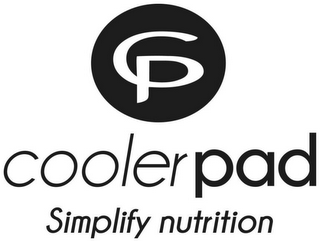 CP COOLERPAD SIMPLIFY NUTRITION logo