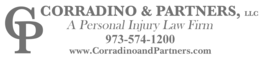 CP CORRADINO & PARTNERS, LLC A PERSONAL INJURY LAW FIRM 973-574-1200 WWW.CORRADINOANDPARTNERS.COM logo