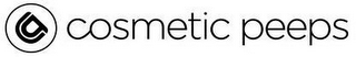 CP COSMETIC PEEPS logo