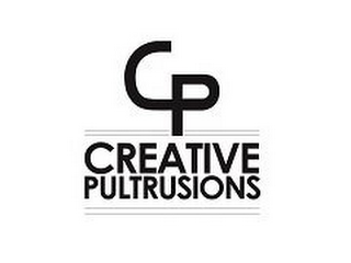 CP CREATIVE PULTRUSIONS logo