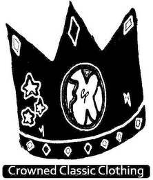 CP CROWNED CLASSIC CLOTHING logo