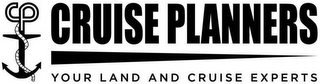 CP CRUISE PLANNERS YOUR LAND AND CRUISE EXPERTS logo