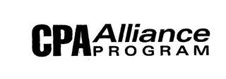 CPA ALLIANCE PROGRAM logo