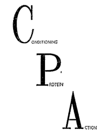 CPA CONDITIONING PROTEIN ACTION logo
