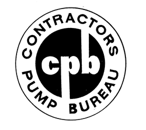 CPB CONTRACTORS PUMP BUREAU logo