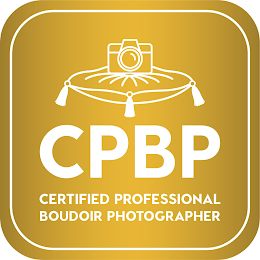 CPBP CERTIFIED PROFESSIONAL BOUDOIR PHOTOGRAPHER logo