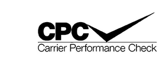 CPC CARRIER PERFORMANCE CHECK logo