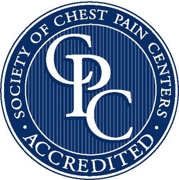 CPC SOCIETY OF CHEST PAIN CENTERS ACCREDITED logo