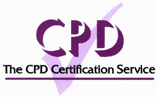 CPD THE CPD CERTIFICATION SERVICE logo