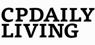 CPDAILY LIVING logo