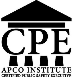 CPE APCO INSTITUTE CERTIFIED PUBLIC-SAFETY EXECUTIVE logo