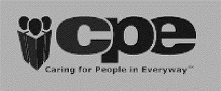 CPE CARING FOR PEOPLE IN EVERYWAY logo