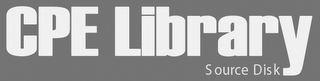 CPE LIBRARY SOURCE DISK logo