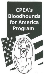 CPEA'S BLOODHOUNDS FOR AMERICA PROGRAM logo