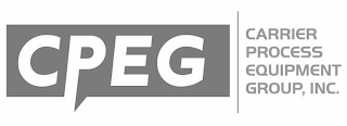 CPEG CARRIER PROCESS EQUIPMENT GROUP, INC. logo