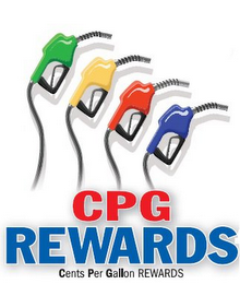 CPG REWARDS CENTS PER GALLON REWARDS logo