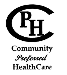 CPH COMMUNITY PREFERRED HEALTHCARE logo