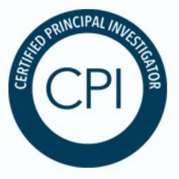 CPI CERTIFIED PRINCIPAL INVESTIGATOR logo