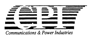 CPI COMMUNICATIONS & POWER INDUSTRIES logo