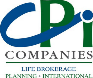 CPI COMPANIES LIFE BROKERAGE PLANNING · INTERNATIONAL logo