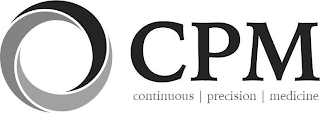CPM CONTINUOUS PRECISION MEDICINE logo