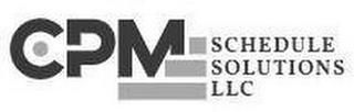 CPM SCHEDULE SOLUTIONS LLC logo