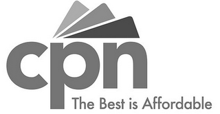 CPN THE BEST IS AFFORDABLE logo