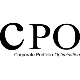CPO CORPORATE PORTFOLIO OPTIMISATION logo
