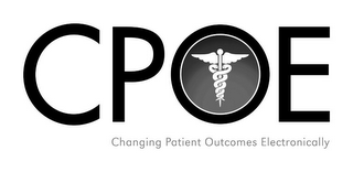 CPOE CHANGING PATIENT OUTCOMES ELECTRONICALLY logo