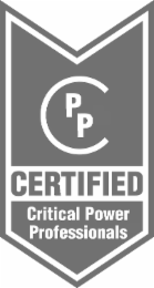 CPP CERTIFIED CRITICAL POWER PROFESSIONALS logo