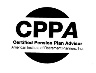 CPPA CERTIFIED PENSION PLAN ADVISOR AMERICAN INSTITUTE OF RETIREMENT PLANNERS, INC. logo