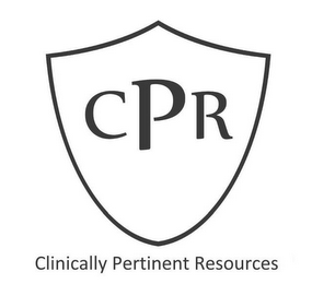 CPR CLINICALLY PERTINENT RESOURCES logo