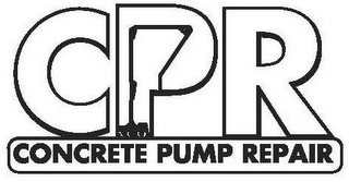 CPR CONCRETE PUMP REPAIR logo
