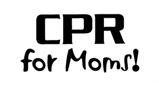 CPR FOR MOMS! logo