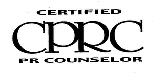 CPRC CERTIFIED PR COUNSELOR logo