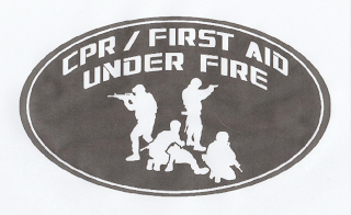 CPR/FIRST AID UNDER FIRE logo
