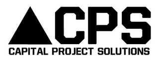 CPS CAPITAL PROJECT SOLUTIONS logo