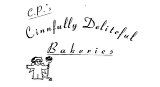C.P.'S CINNFULLY DELITEFUL BAKERIES logo
