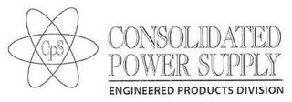 CPS CONSOLIDATED POWER SUPPLY ENGINEERED PRODUCTS DIVISION logo