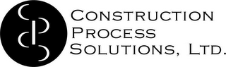 CPS CONSTRUCTION PROCESS SOLUTIONS, LTD. logo