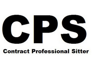 CPS CONTRACT PROFESSIONAL SITTER logo