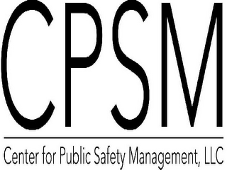 CPSM CENTER FOR PUBLIC SAFETY MANAGEMENT LLC logo