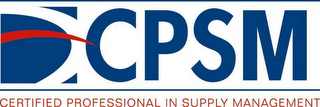 CPSM CERTIFIED PROFESSIONAL IN SUPPLY MANAGEMENT logo