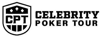CPT CELEBRITY POKER TOUR logo