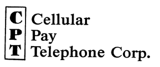 CPT CELLULAR PAY TELEPHONE CORP. logo