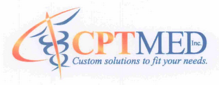 CPTMED INC. CUSTOM SOLUTIONS TO FIT YOUR NEEDS. logo
