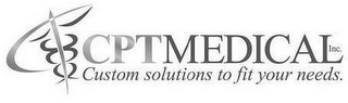 CPTMEDICAL CUSTOM SOLUTIONS TO FIT YOURNEEDS. logo
